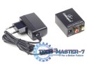 Adapter Digital Audio TOSLINK -> Analog RCA