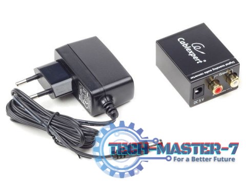Adapter Digital Audio TOSLINK -> Analog RCA Adapter Digital Audio TOSLINK -> Analog RCA