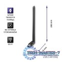 Adapter Wi-Fi USB z anteną bezprzewodowy
