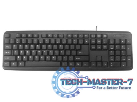 Klawiatura Standardowa USB Czarna KB-U-103