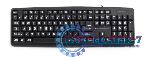 Klawiatura USB EK129 Przewodowa Klawiatura USB EK129 Przewodowa