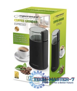 Młynek do kawy Espresso czarny EKC001K