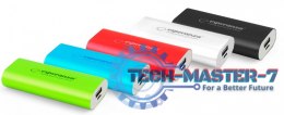 POWER BANK HADRON 4400mAh CZARNY