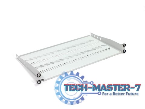 Półka do szaf 250mm 19" 483x250mm 1U szara (RAL 7035) Półka do szaf 250mm 19" 483x250mm 1U szara (RAL 7035)