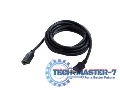 Przedłużacz HDMI A-A M/F v2.0 High Speed 1.8 m Przedłużacz HDMI A-A M/F v2.0 High Speed 1.8 m