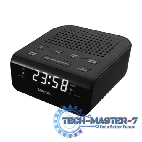SRC 136 B Radiobudzik, wyświetlacz LED, prog. 20 stacji FM SRC 136 B Radiobudzik, wyświetlacz LED, prog. 20 stacji FM