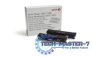 Toner dwupak BLACK 2x3.0k do Phaser3052/3260 WC3215/3225 Toner dwupak BLACK 2x3.0k do Phaser3052/3260 WC3215/3225
