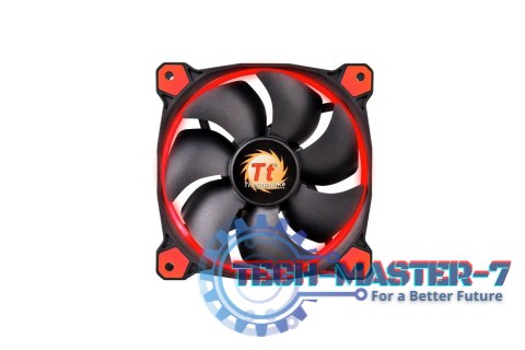 Wentylator - Ring 12 LED (120mm, LNC, 1500 RPM) BOX Czerwony