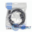 Kabel VGA 15M-15M 1.8 m., czarny pozłacany