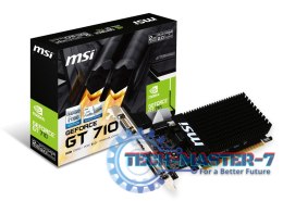 Karta graficzna GeForce GT 710 2GB DDR3 64BIT DVI/D-SUB/HDMI