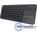 Klawiatura K400 Plus Wireless Touch czarna