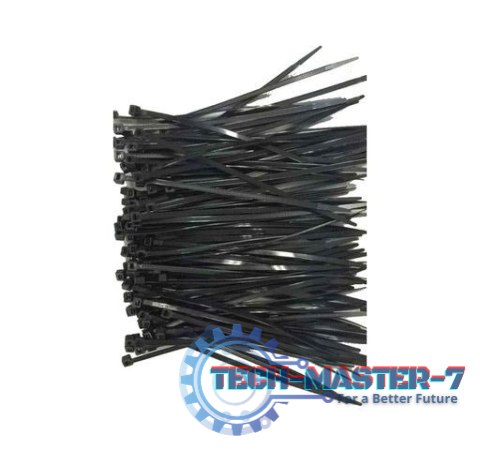 Opaska zaciskowa nylon 15cm/3.6mm (100szt) czarna Opaska zaciskowa nylon 15cm/3.6mm (100szt) czarna
