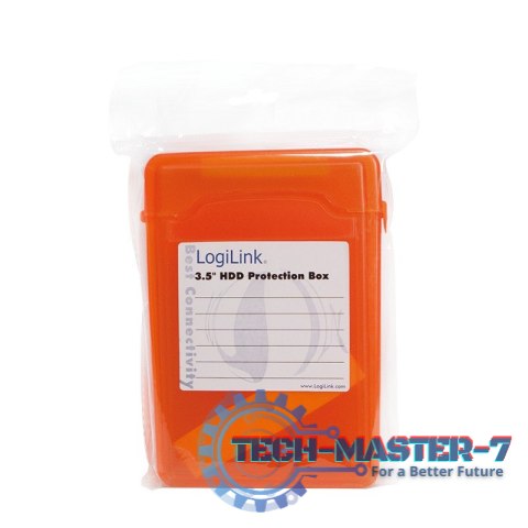 Pudełko ochronne do HDD 3.5 cala Pomarańczowe Pudełko ochronne do HDD 3.5 cala Pomarańczowe