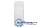 Szafa instalacyjna wisząca 19'' 27U 600X450mm szara (drzwi szklane)