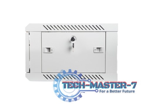 Szafa instalacyjna wisząca 19'' 4U 600X450mm szara (drzwi szklane) Szafa instalacyjna wisząca 19'' 4U 600X450mm szara (drzwi szklane)