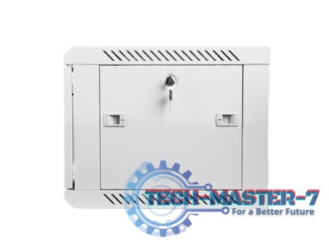 Szafa instalacyjna wisząca 19'' 6U 600X450mm szara (drzwi szklane) Szafa instalacyjna wisząca 19'' 6U 600X450mm szara (drzwi szklane)