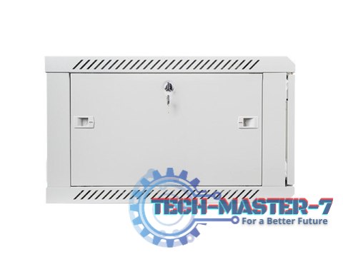 Szafa instalacyjna wisząca 19'' 6U 600X600mm szara (drzwi szklane) Szafa instalacyjna wisząca 19'' 6U 600X600mm szara (drzwi szklane)