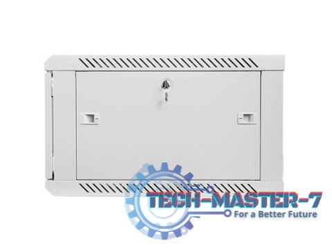 Szafa instalacyjna wisząca 19'' 6U 600X600mm szara (drzwi szklane) Szafa instalacyjna wisząca 19'' 6U 600X600mm szara (drzwi szklane)
