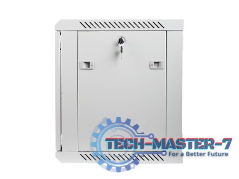 Szafa instalacyjna wisząca 19'' 9U 600X450mm szara (drzwi szklane) Szafa instalacyjna wisząca 19'' 9U 600X450mm szara (drzwi szklane)