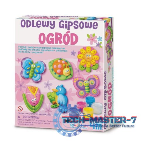 Zestaw kreatywny Odlewy Gipsowe - Ogród Zestaw kreatywny Odlewy Gipsowe - Ogród