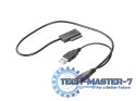 Adapter USB(M)+Power -> SATA Slim SSD (na kablu)