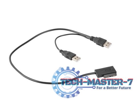 Adapter USB(M)+Power -> SATA Slim SSD (na kablu) Adapter USB(M)+Power -> SATA Slim SSD (na kablu)