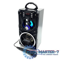 Głośnik PARTYBOX BT MT3150 Karaoke/Bluetooth 5.0/FM/MP3/USB/AUX/LED/USB-C/RMS 18W/PMPO 800W.