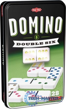 Gra Domino klasyczne w puszce Gra Domino klasyczne w puszce