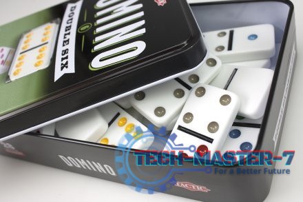 Gra Domino klasyczne w puszce Gra Domino klasyczne w puszce