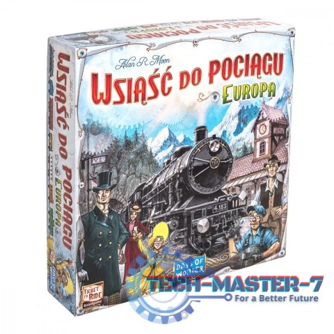 Gra Wsiąść do Pociągu Europa Gra Wsiąść do Pociągu Europa
