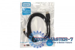 Kabel HDMI 1.4 pozłacany 1m.