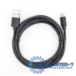 Kabel USB - Micro USB 3 m. czarny