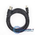 Kabel USB - Mini USB 3m. czarny