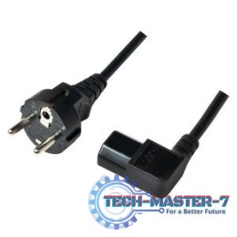 Kabel zasilający Schuko męski do C13 żeński, 3m