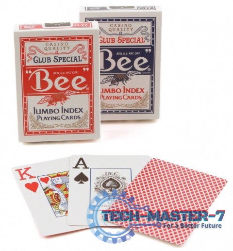 Karty BEE Jumbo indeks Karty BEE Jumbo indeks