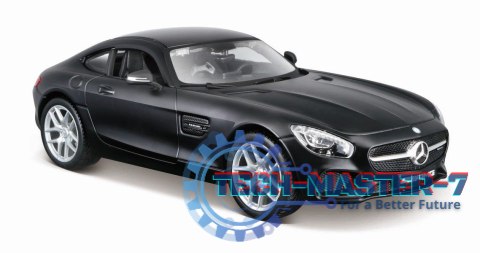 Model kompozytowy Mercedes AMG GT czarny Model kompozytowy Mercedes AMG GT czarny