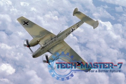 Model plastikowy Messerschmitt Bf110 Fighter Model plastikowy Messerschmitt Bf110 Fighter