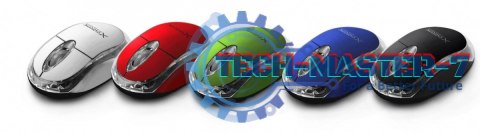 Mysz bezprzewodowa XM105K 3D, 2.4GHz, czarna Mysz bezprzewodowa XM105K 3D, 2.4GHz, czarna