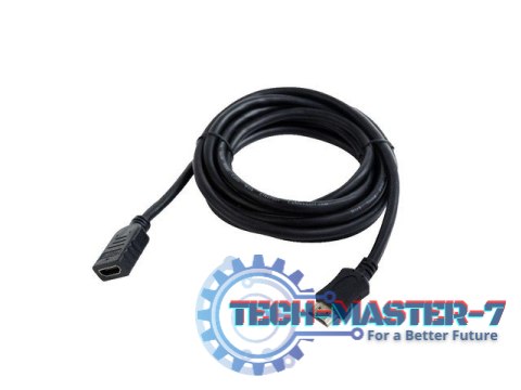 Przedłużacz HDMI A-A M/F v2.0 High Speed 0.5m Przedłużacz HDMI A-A M/F v2.0 High Speed 0.5m
