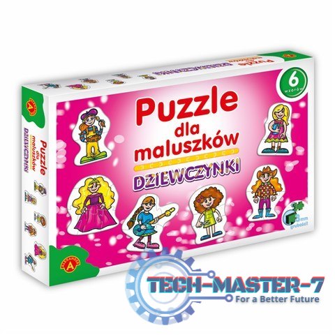 Puzzle dla Maluszków - Dziewczynki Puzzle dla Maluszków - Dziewczynki