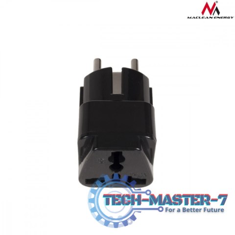 Adapter gniazdo UK na wtyk EU uniwersalny MCE155 Czarny Adapter gniazdo UK na wtyk EU uniwersalny MCE155 Czarny