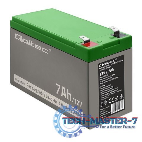 Akumulator żelowy | 12V | 7Ah | max.72A | AGM Akumulator żelowy | 12V | 7Ah | max.72A | AGM