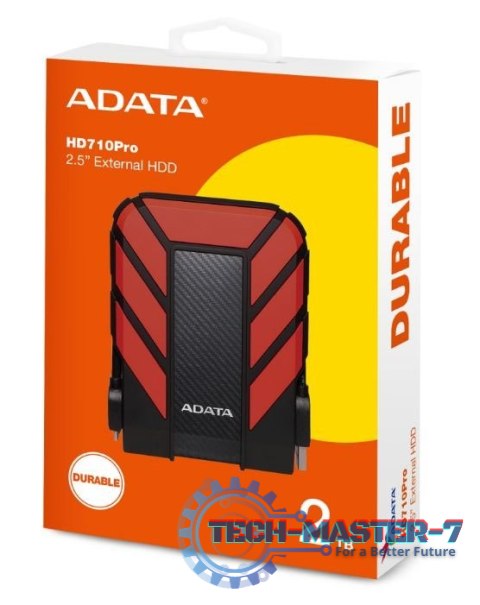 DashDrive Durable HD710 2TB 2.5'' USB3.1 Czerwony DashDrive Durable HD710 2TB 2.5'' USB3.1 Czerwony