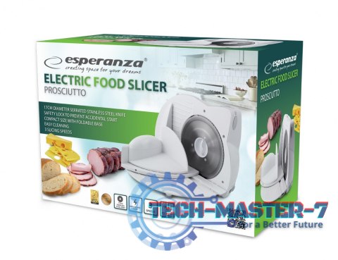 ELEKTRYCZNA KRAJALNICA PROSCIUTTO 150W ELEKTRYCZNA KRAJALNICA PROSCIUTTO 150W