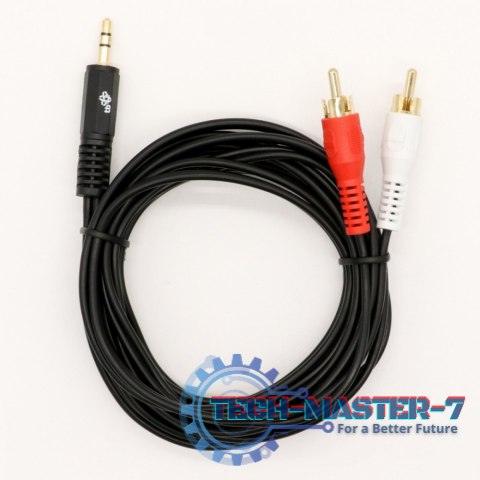 Kabel 3,5mm Mini Jack - 2x RCA M/M (chinch) 2,5m Kabel 3,5mm Mini Jack - 2x RCA M/M (chinch) 2,5m