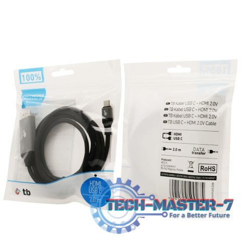 Kabel HDMI 2.0V - USB 3.1 typ C Kabel HDMI 2.0V - USB 3.1 typ C