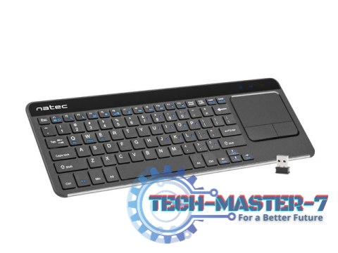 Klawiatura Turbot Slim 2.4GHz Touchpad, X-Scissors Klawiatura Turbot Slim 2.4GHz Touchpad, X-Scissors