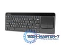 Klawiatura Turbot Slim 2.4GHz Touchpad, X-Scissors