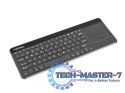 Klawiatura Turbot Slim 2.4GHz Touchpad, X-Scissors