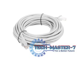PATCHCORD KAT.6 10M SZARY FLUKE PASSED LANBERG